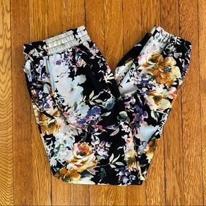 SOLD - Buffalo David Britton Floral Joggers